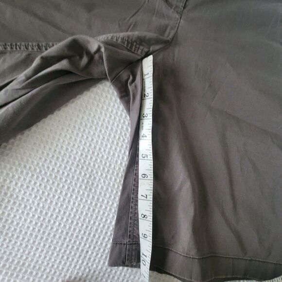 j.Crew womens size 6 Bermuda flat front Twill Stretch summer Khaki Chino Shorts - Picture 4 of 12